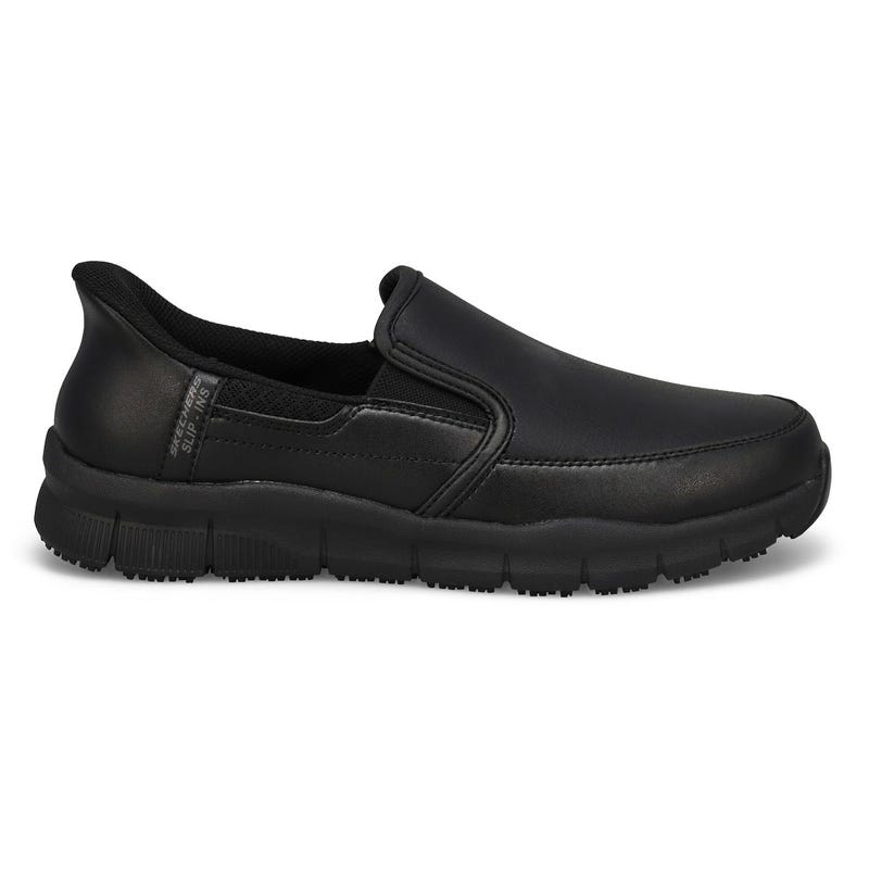 Women's Nampa Engus Slip Resistant Slip-Ins Shoe - Black