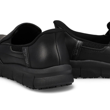 Women's Nampa Slip Resistant Slip-Ins Shoe - Black