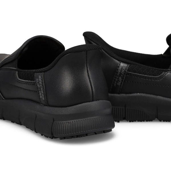 Women's Nampa Engus Slip Resistant Slip-Ins Shoe - Black