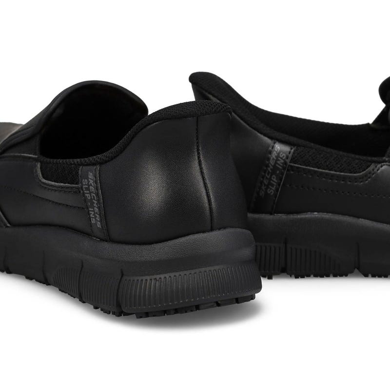 Women's Nampa Engus Slip Resistant Slip-Ins Shoe - Black