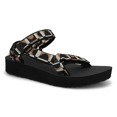 Lds Midform Universal Sandal - Black/Lion