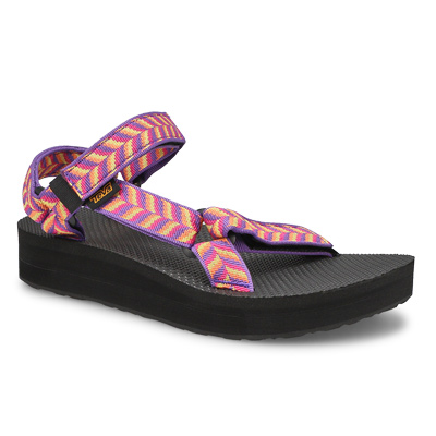 Lds Midform Universal Sandal - Impearial Purple Orange