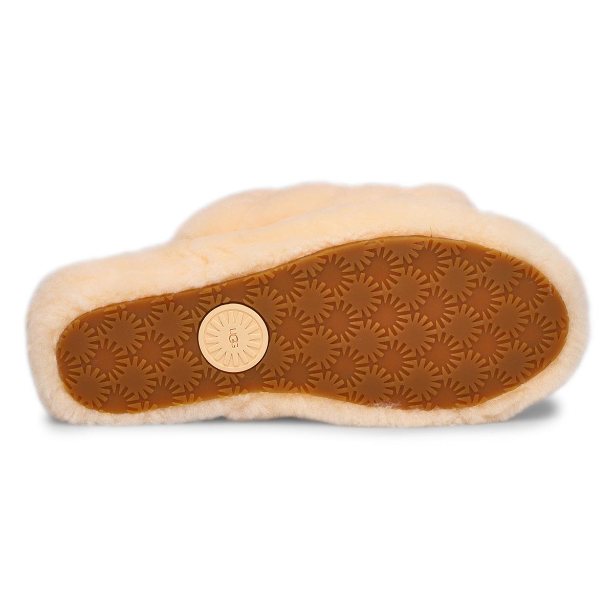 Pantoufle mouton FLUFF YEAH, duvet de pêche, femme