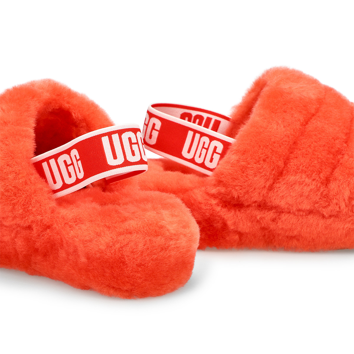 UGG Women's Fluff Yeah Sheepskin Slipper - Bl | SoftMoc.com