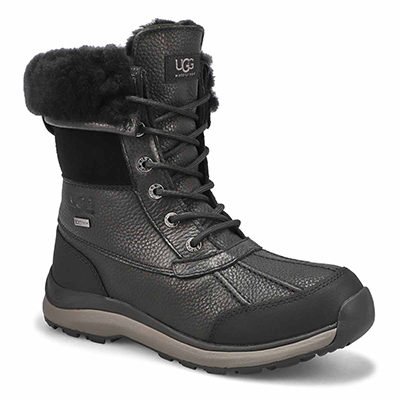 Lds Adirondack III Waterproof Winter Boot - Black/Black