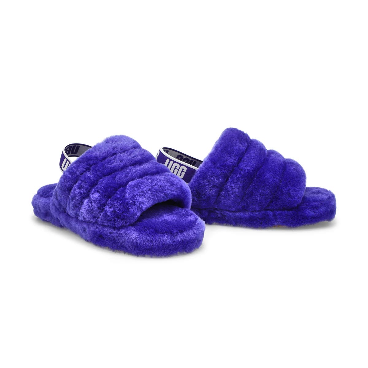 Pantoufle en mouton FLUFF YEAH, violet, filles