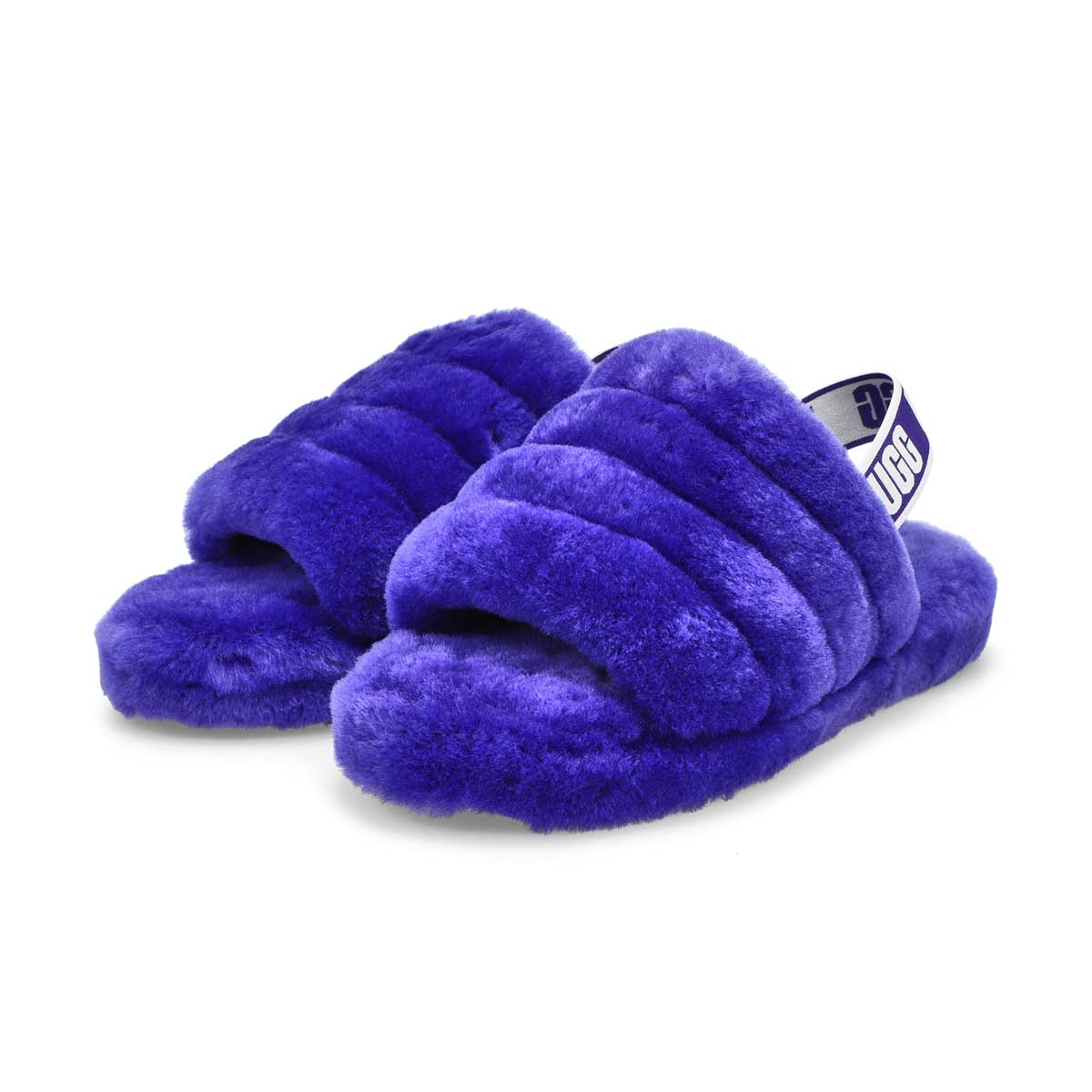 Pantoufle en mouton FLUFF YEAH, violet, filles