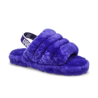 Pantoufle en mouton FLUFF YEAH, violet, filles