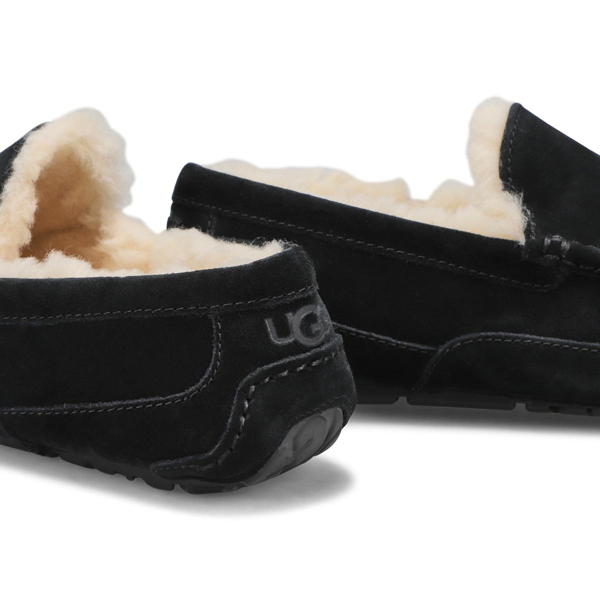 Men's Ascot Sheepskin Slipper - Black