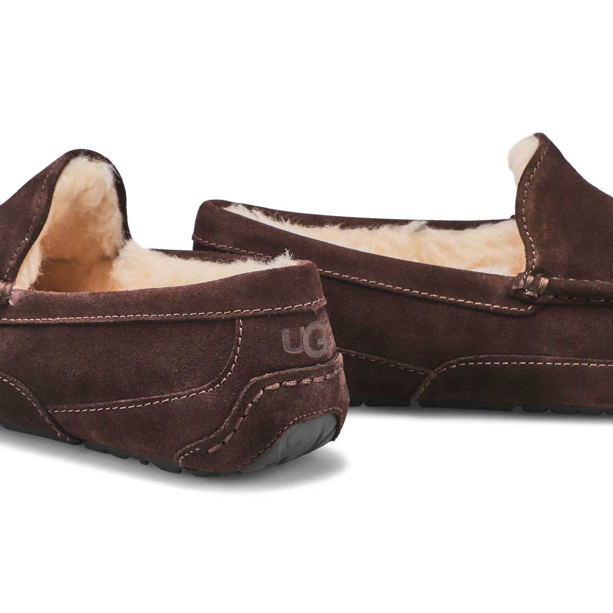 Men's Ascot Sheepskin Slippers - Espresso