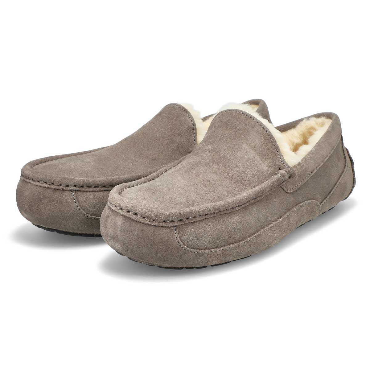 Men's Ascot Sheepskin Slipper - Grey