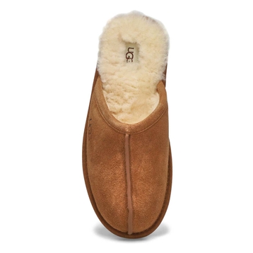 Men's Scuff Sheepskin Slipper - Chestnut