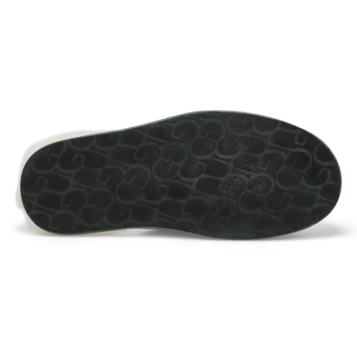 Men's Scuff Sheepskin Slipper -Dark Grey