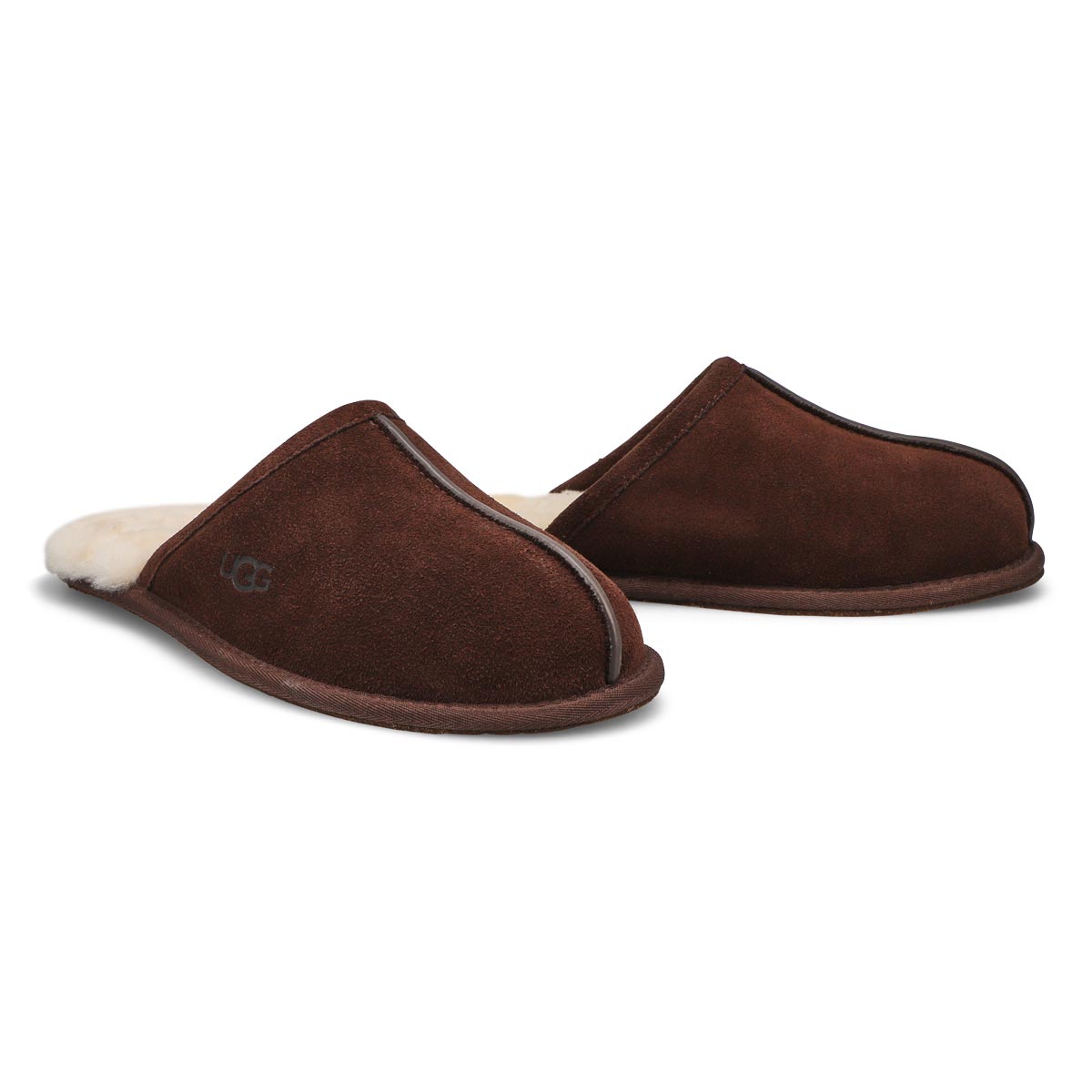 Men's Scuff Sheepskin Slipper - Espresso