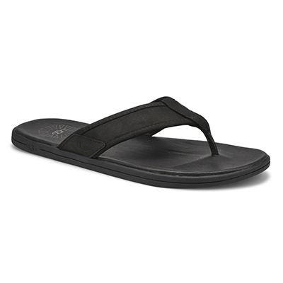 Mns Seaside Flip Thong Sandal - Black