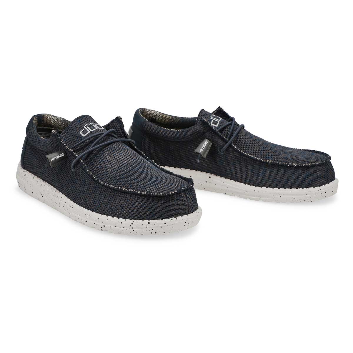 Men's Wally Sox Casual Shoe - Navy/Grey