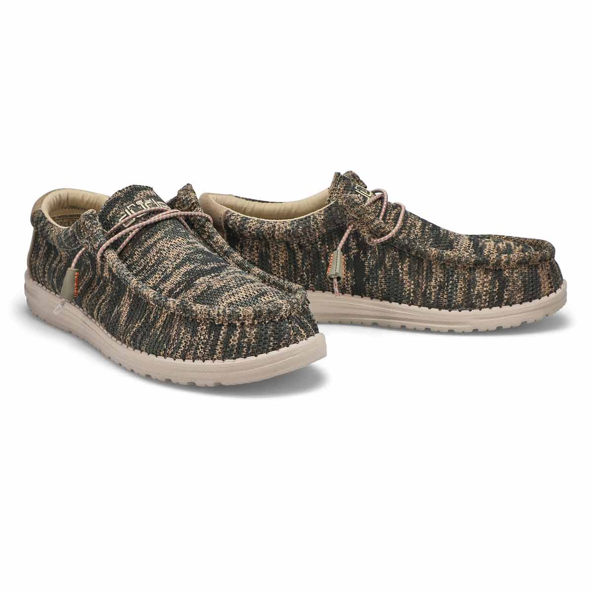 Men's Wally Sox Casual Shoe -  Woodland Camo