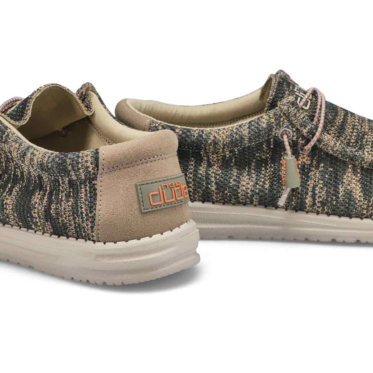 Men's Wally Sox Casual Shoe -  Woodland Camo