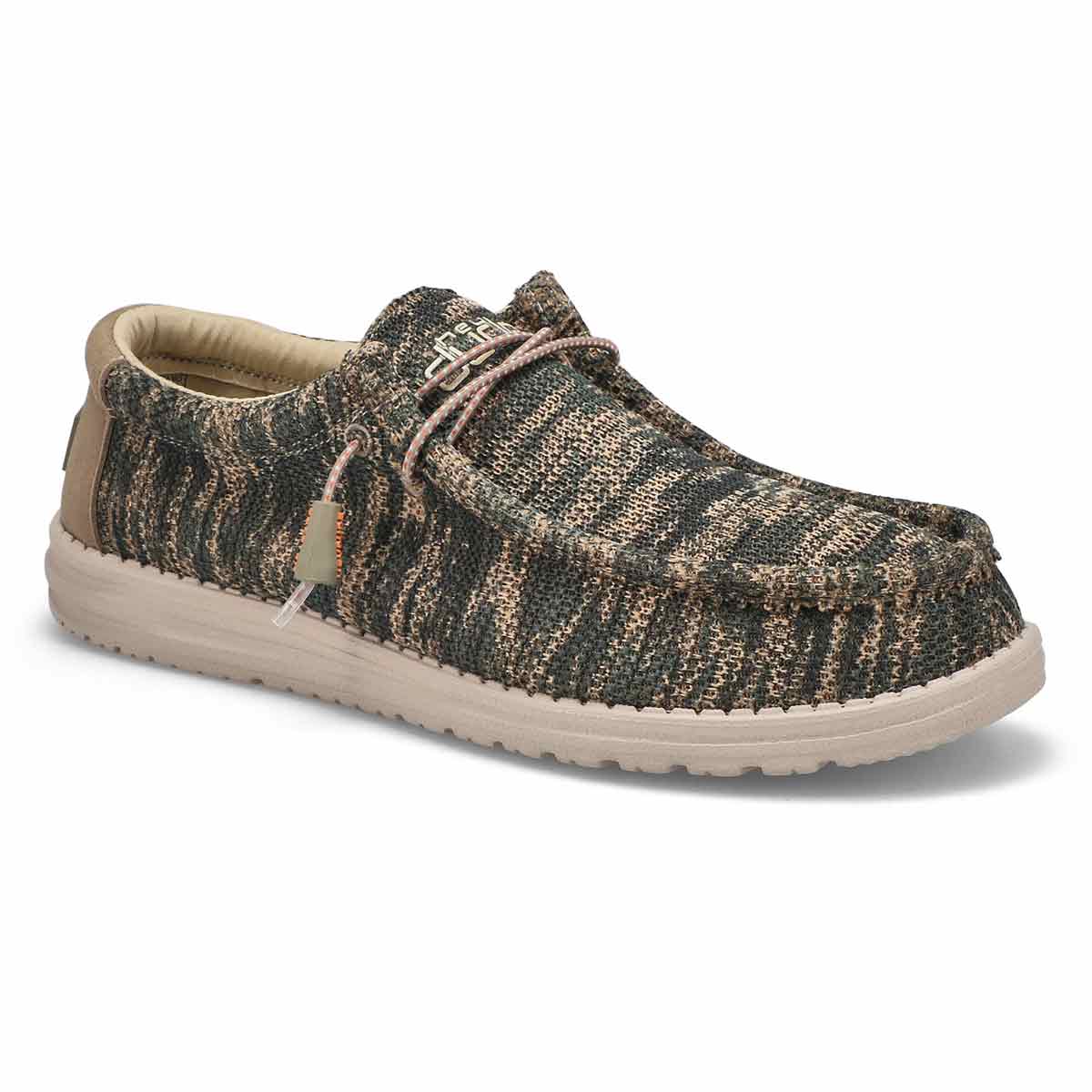 Flâneur WALLY SOX, camouflage vert, hommes