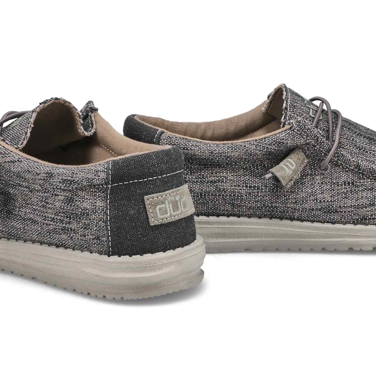 Chaussure décontractée Wally Linen carbone hommes