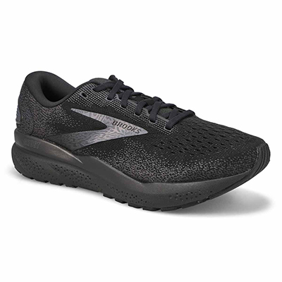 Chaussure de course de performance Ghost 16, noir/noir/ébène, hommes