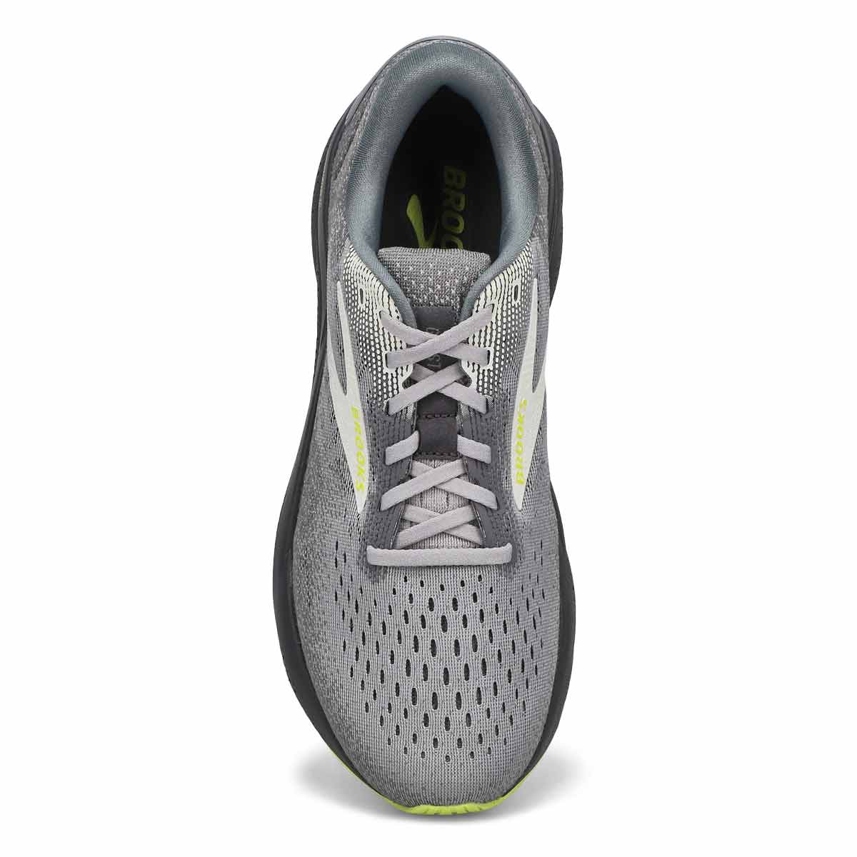 Men's Ghost 16 Lace Up Performance Runner - Primer/Grey/Lime