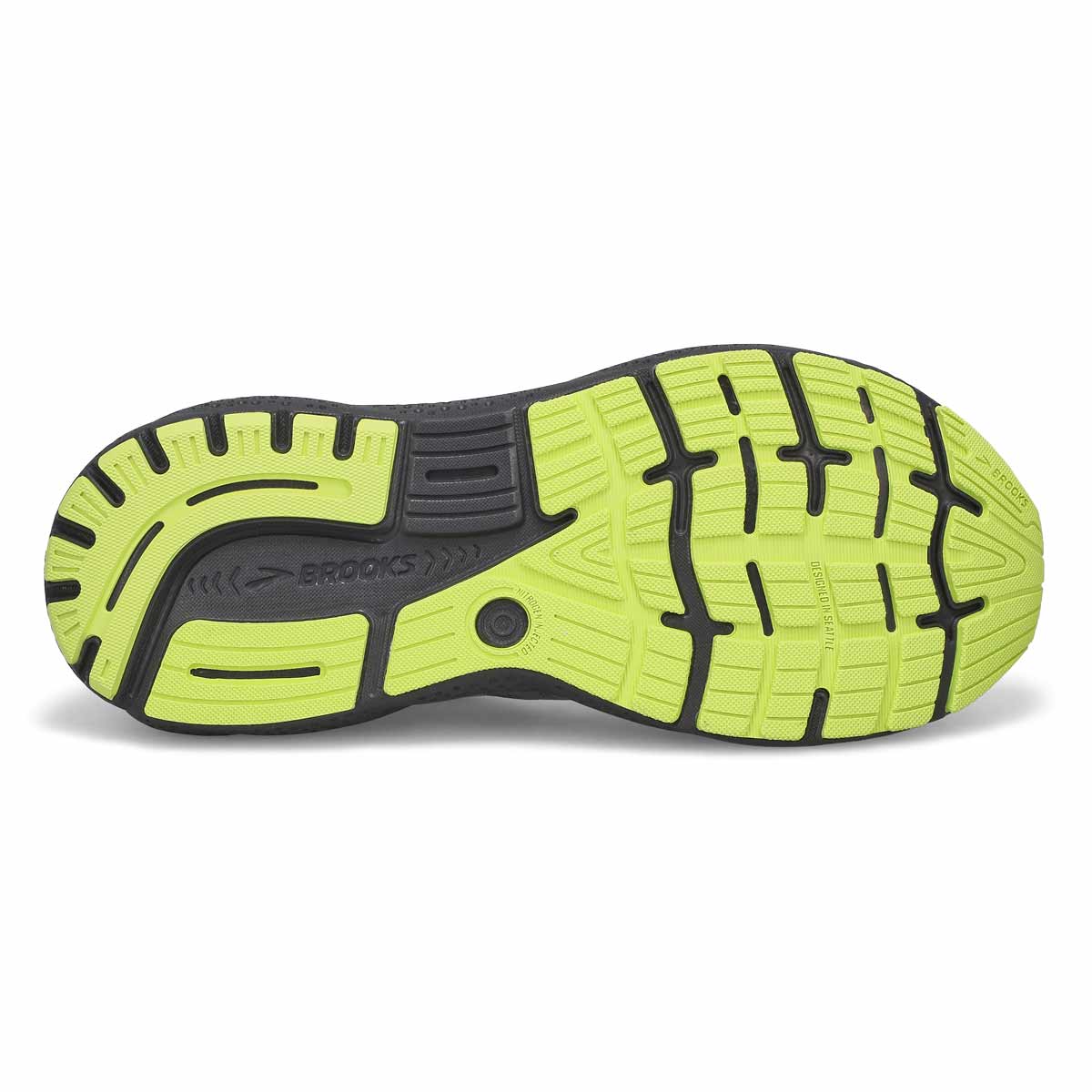 Men's Ghost 16 Lace Up Performance Runner - Primer/Grey/Lime