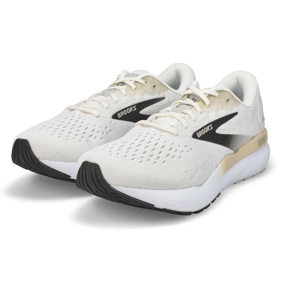 Men's Ghost 16 Lace Up Performance Runner - White