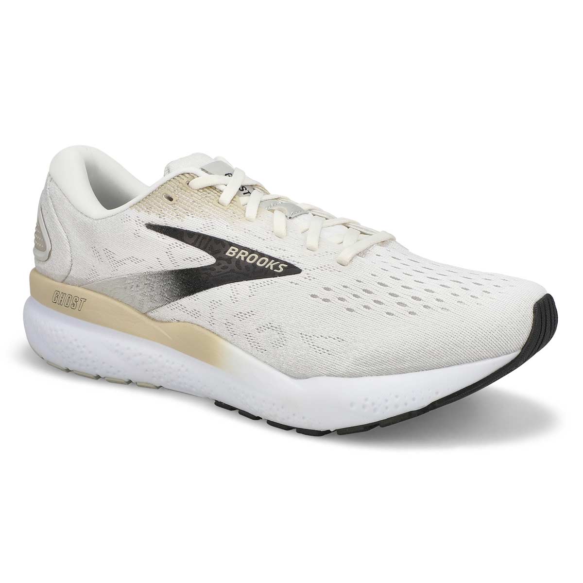 Men's Ghost 16 Lace Up Performance Runner - White
