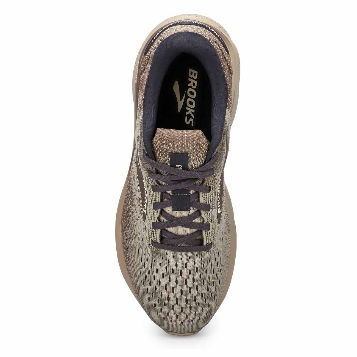Men's Ghost 16 Lace Up Performance Runner - London Fog/Falcon/Coconut