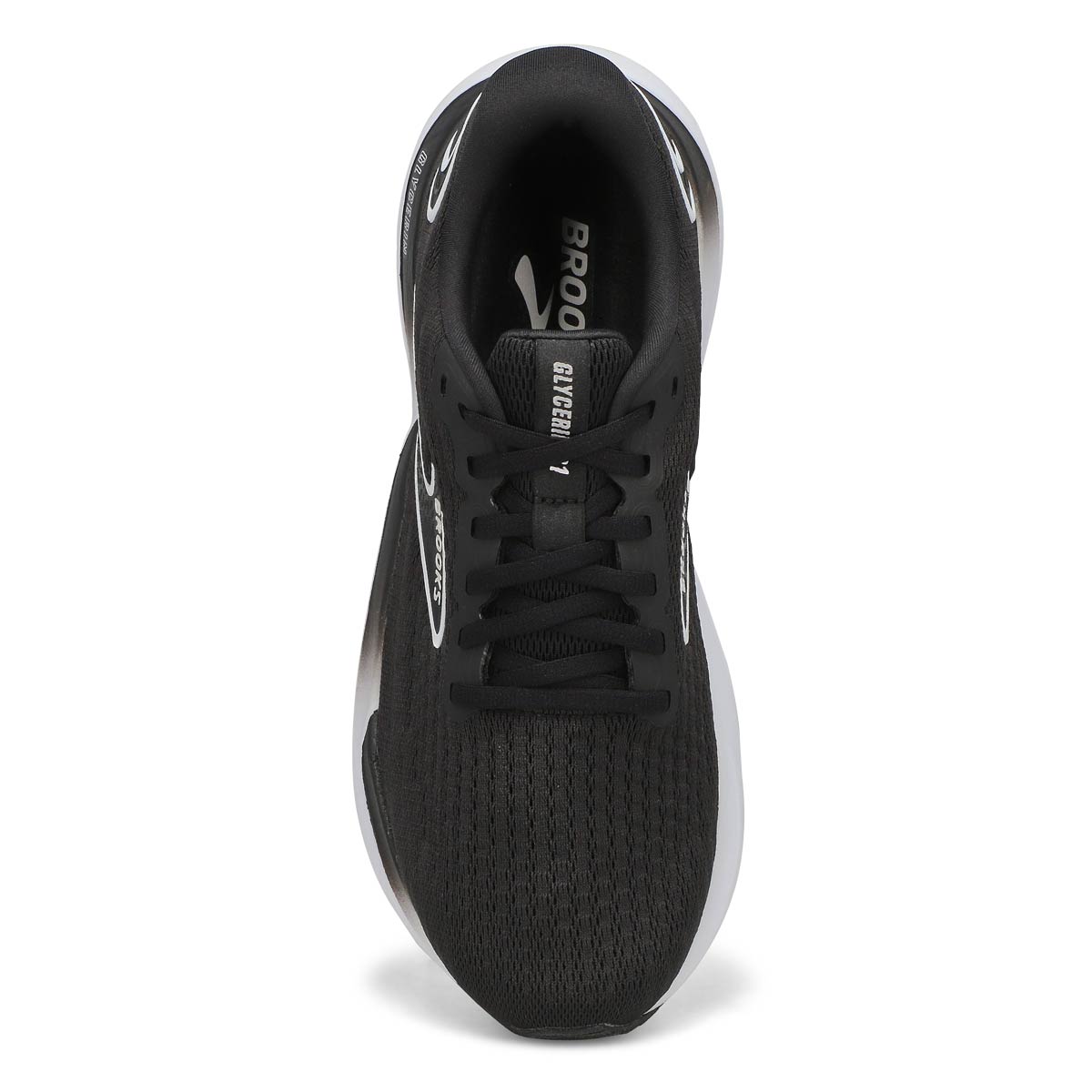 Men's Glycerin 21 Lace Up Performance Runner - Black/Grey/White