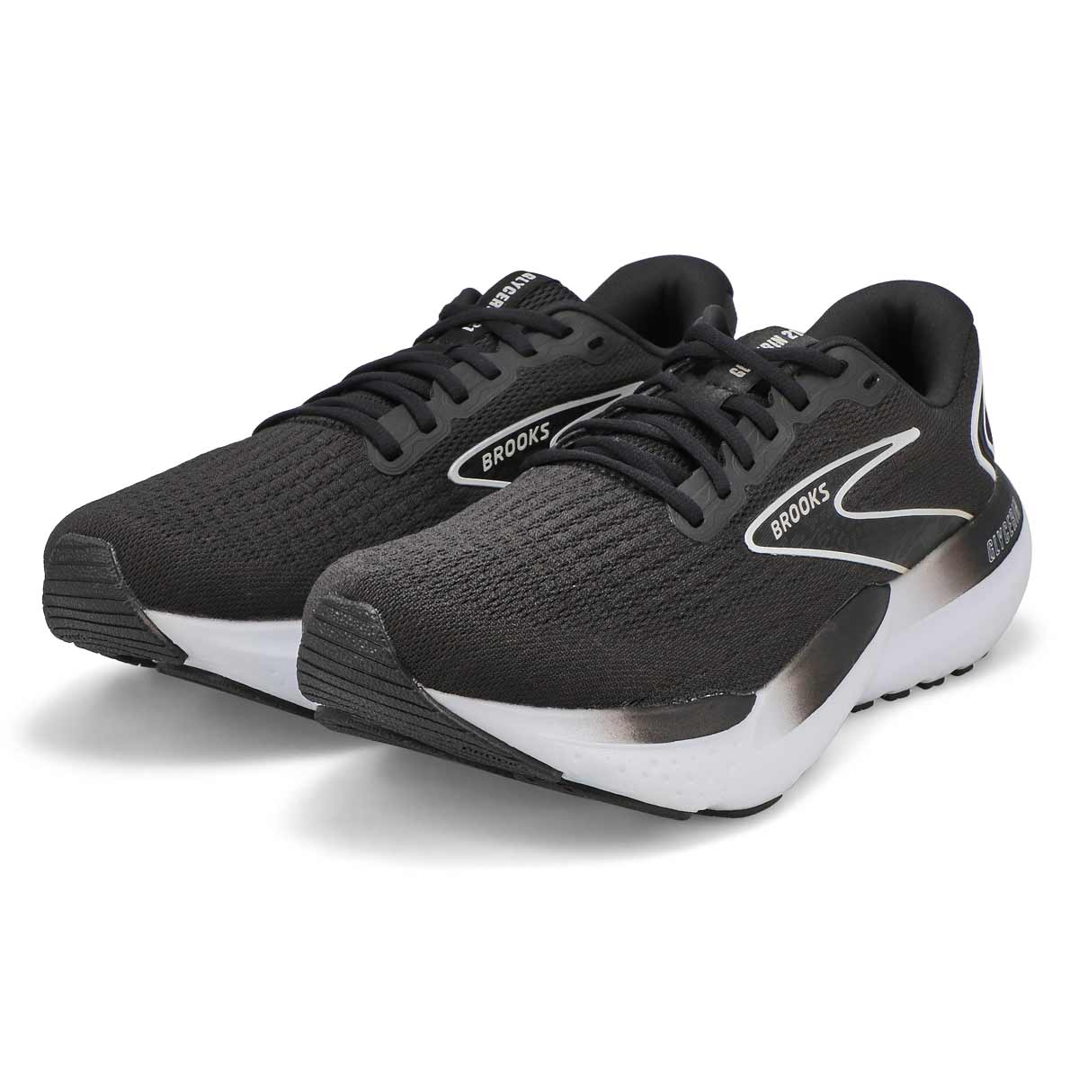 Men's Glycerin 21 Lace Up Performance Runner - Black/Grey/White