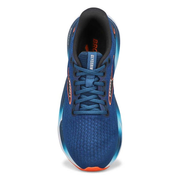 Chaussure de course de performance GLYCERIN 21, bleu/orange, hommes
