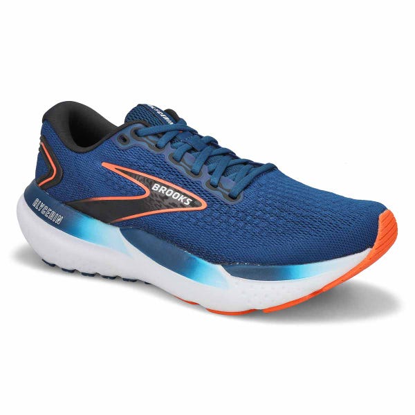 Chaussure de course de performance GLYCERIN 21, bleu/orange, hommes