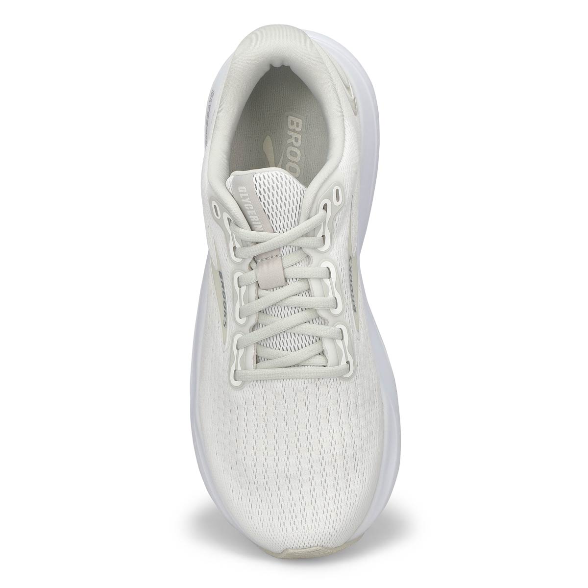 Men's Glycerin 21 Lace Up Performance Runner - White/ White/ Grey