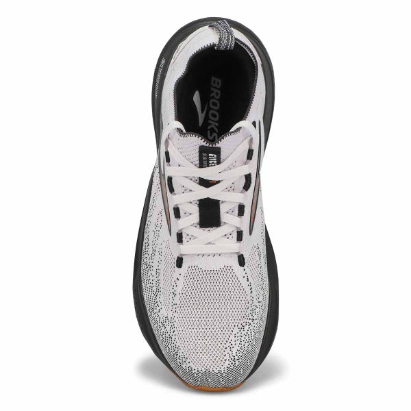 Men's Glycerin StealthFit 21 Lace Up Performance Runer - White/Grey/Black