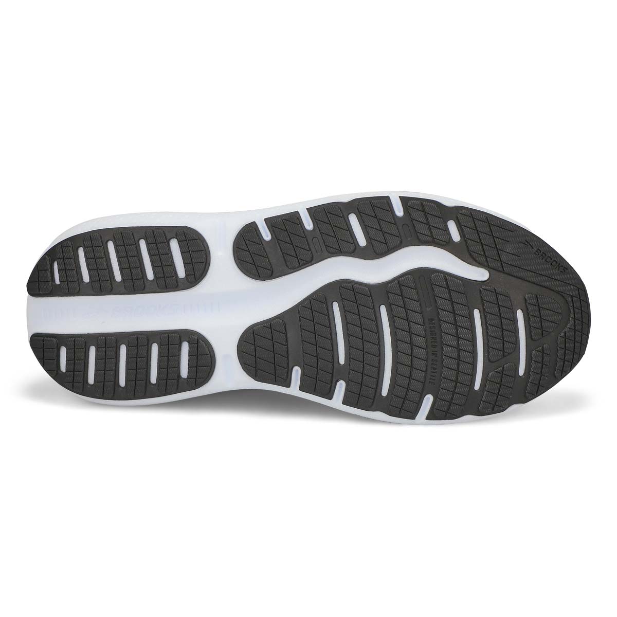 Men's Ghost Max 2 Lace Up Performance Sneaker - Black/White/Fiery Red
