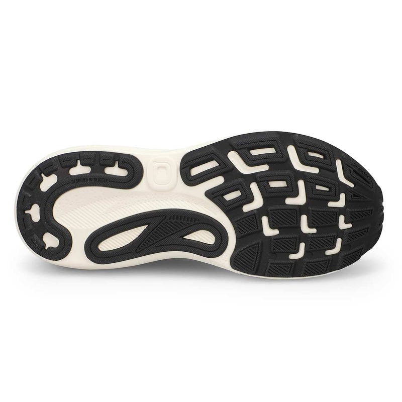 Men's Adrenaline 24 Lace Up Performance Runners - Coconut/SilverLining/Black