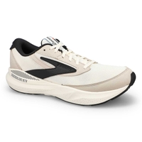 Men's Adrenaline 24 Lace Up Performance Runners - Coconut/SilverLining/Black