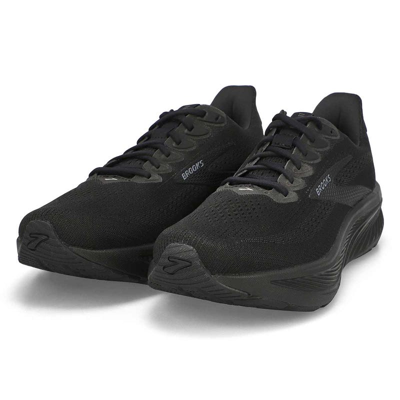 Men's Ghost 17 Lace Up Performance Runner - Black