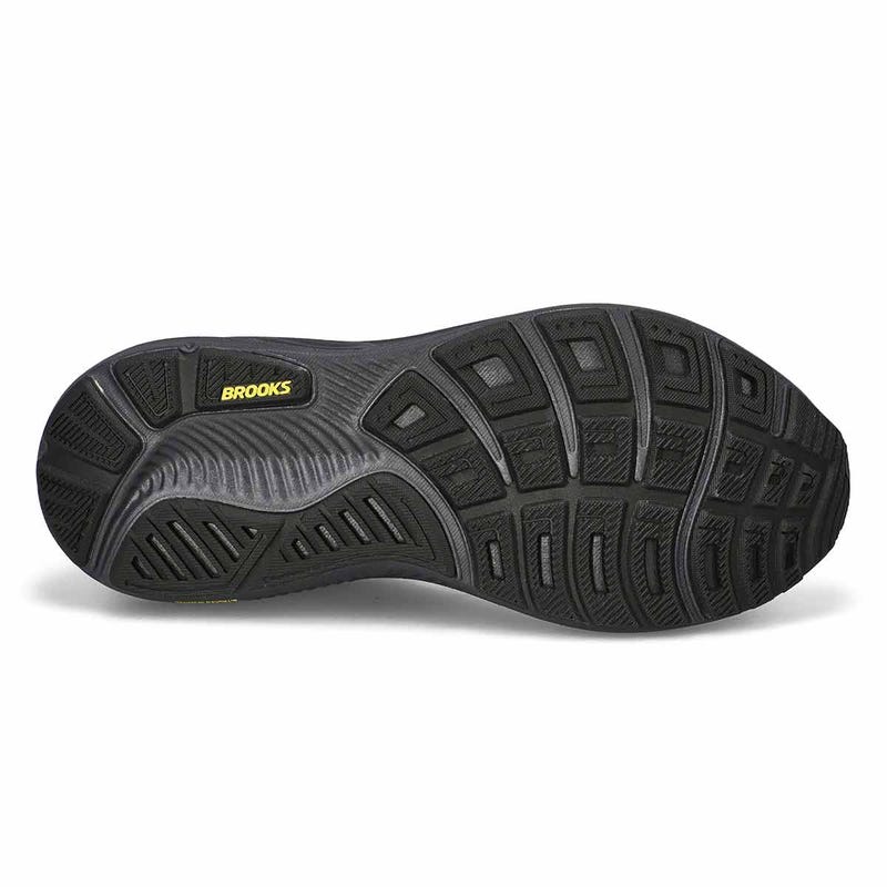 Men's Ghost 17 Lace Up Performance Runner - Ebony