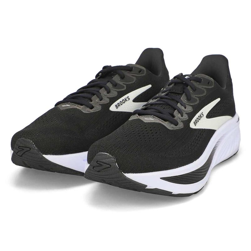 Men's Ghost 17 Lace Up Performance Runner - Black