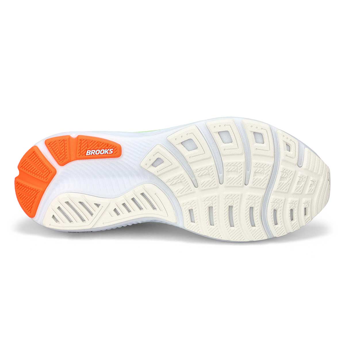 Men's Ghost 17 Lace Up Performance Runner - White