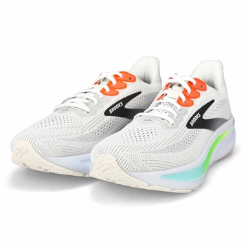 Men's Ghost 17 Lace Up Performance Runner - White
