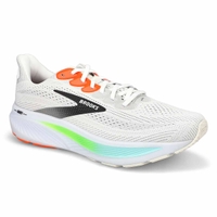 Men's Ghost 17 Lace Up Performance Runner - White