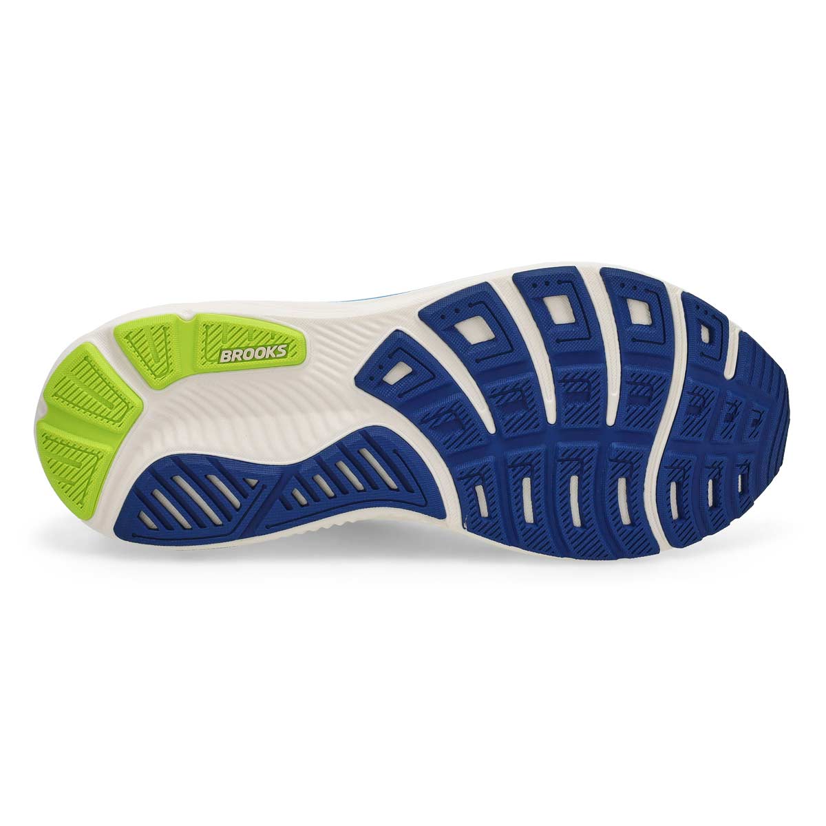 Men's Ghost 17 Lace Up Performance Sneaker - Acid Lime/Navy/White