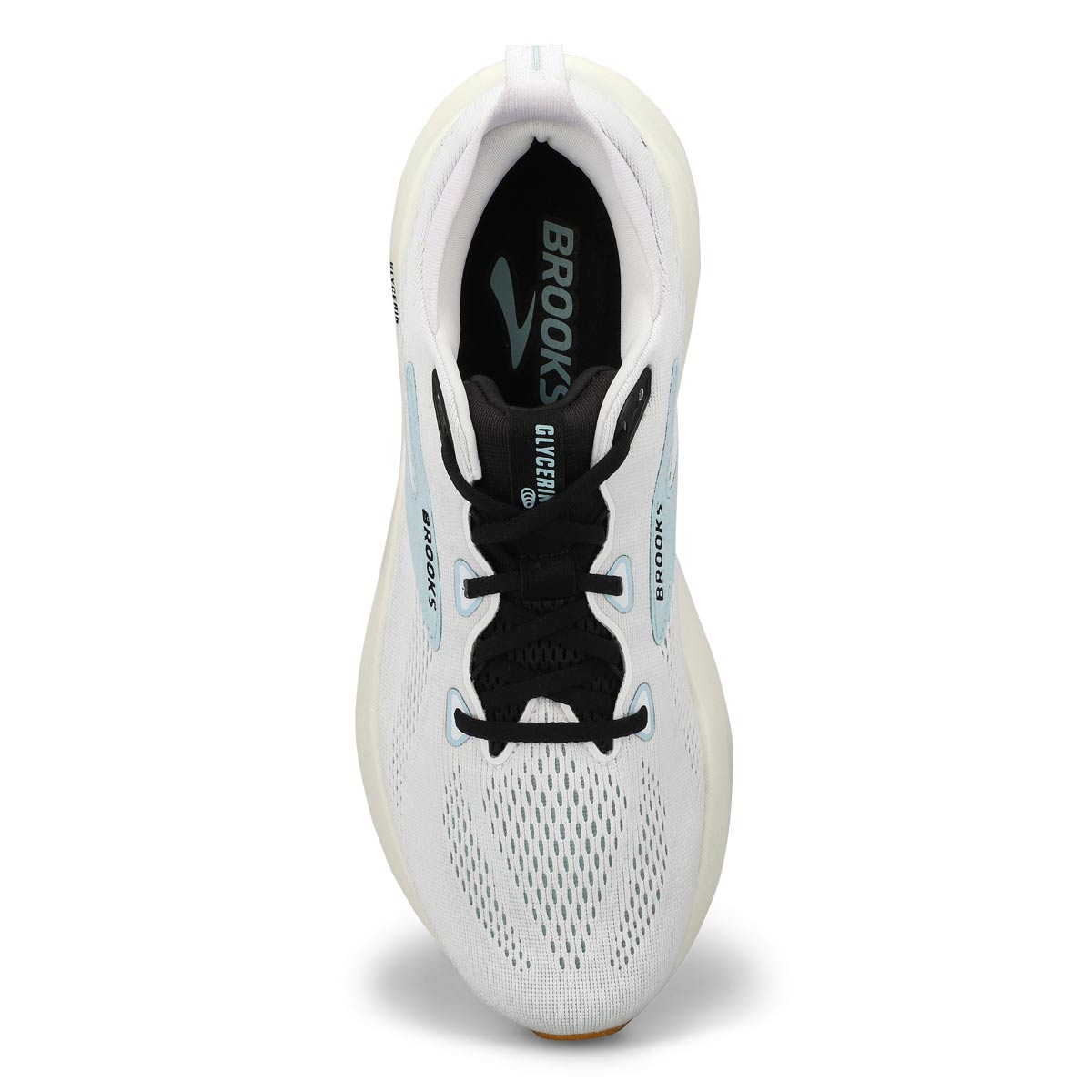 Men's Glycerin 22 Lace Up Performance Sneaker - Bright White/Winter Sky/Black