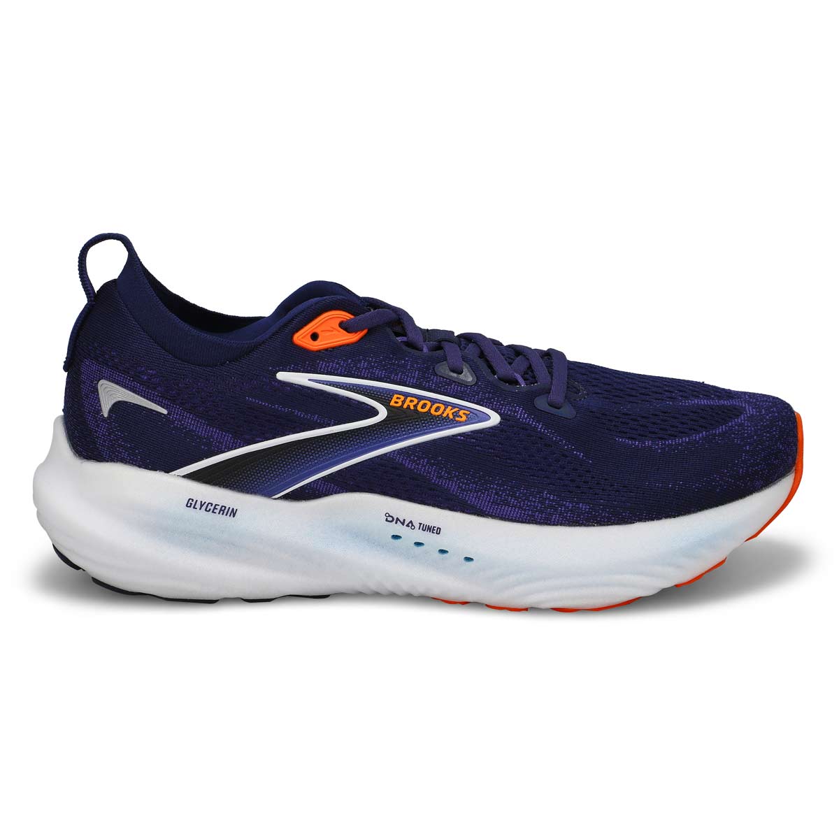 Men's Glycerin 22 Lace Up Performance Sneaker - Peacoat/Blue Ribbon/Orange