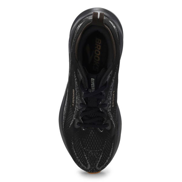 Men's Glycerin 22 Lace Up Performance Runner - Black/Primer Grey/Biscuit