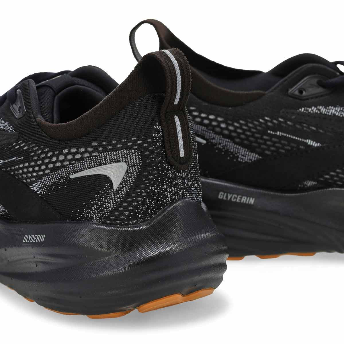 Men's Glycerin 22 Lace Up Performance Runner - Black/Primer Grey/Biscuit